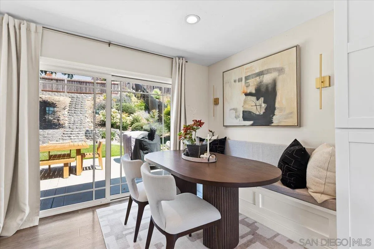 12243 Buckskin Trail Poway, CA 92064 - Photo 11 of 41 a view of a dining room with furniture window and outside view