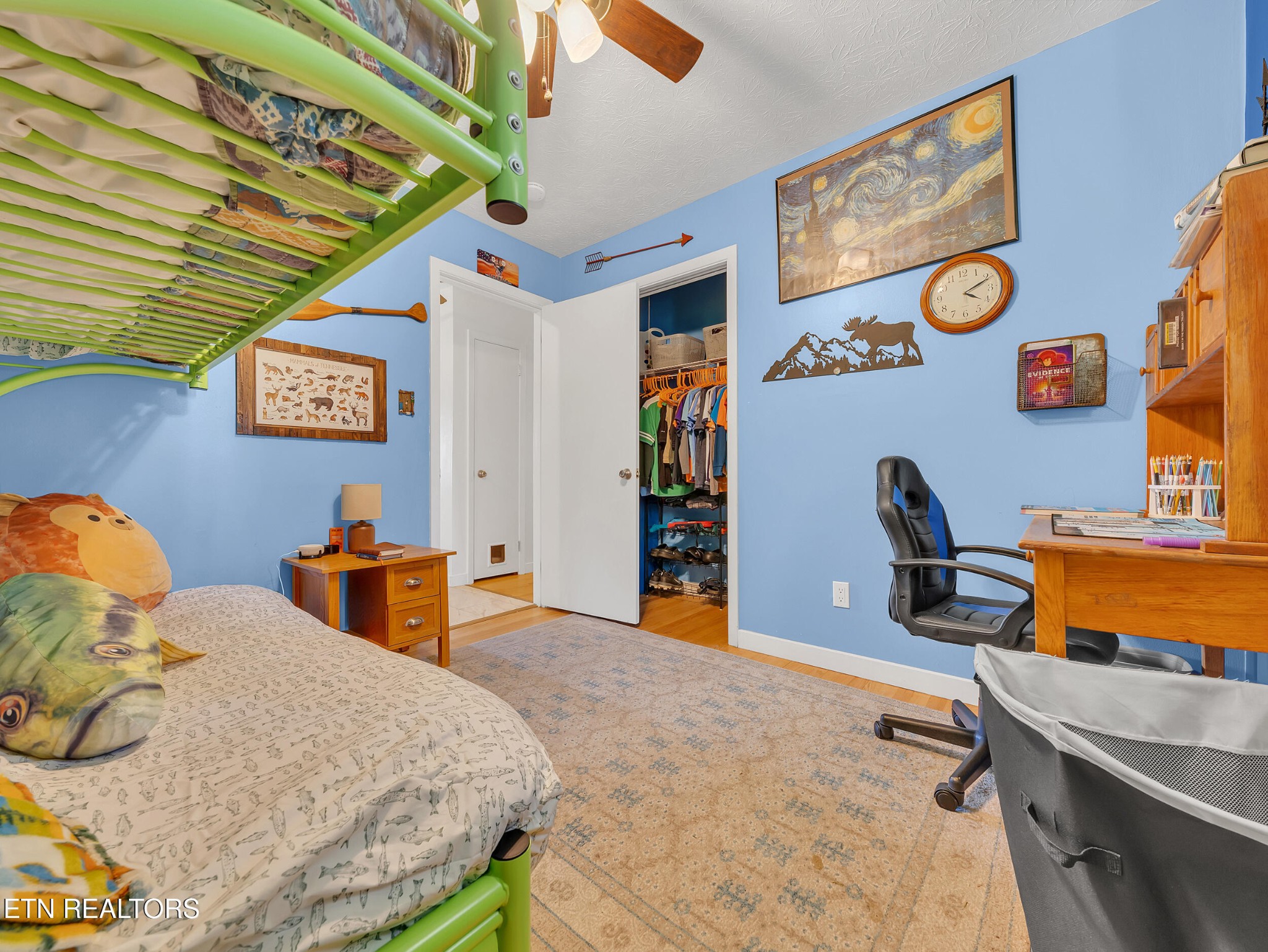 217 Mayview Drive Powell, TN 37849 - Photo 16 of 42 a bedroom with a bed and furniture