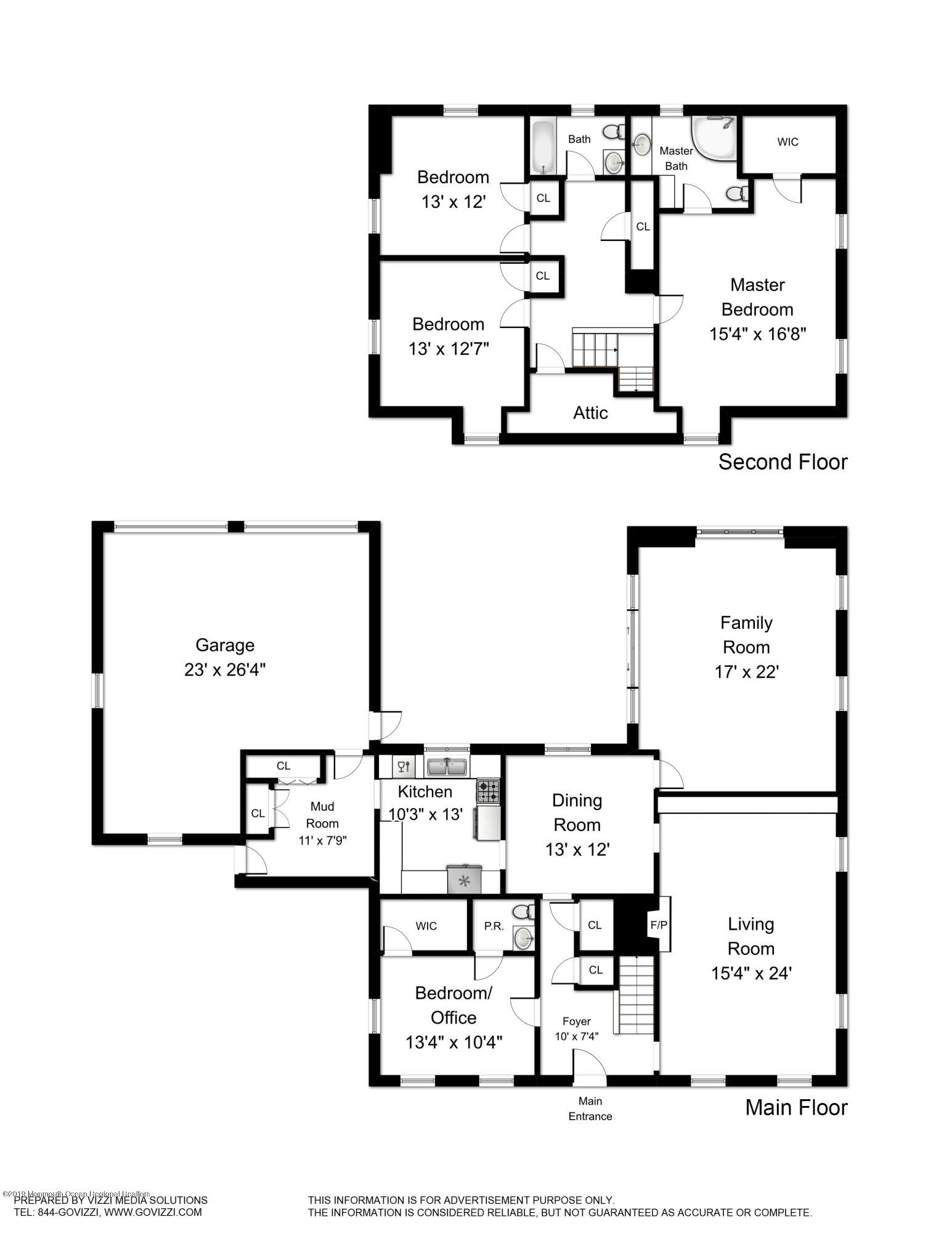 77 Dutch Lane Road Freehold, NJ 07728 - Photo 33 of 33 77 Dutch Lane Road Floor Plan