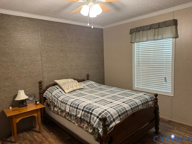 1927 Five Forks Road Pamplin, VA 23958 - Photo 33 of 42 Bedroom featuring wood-finish flooring, a ceiling