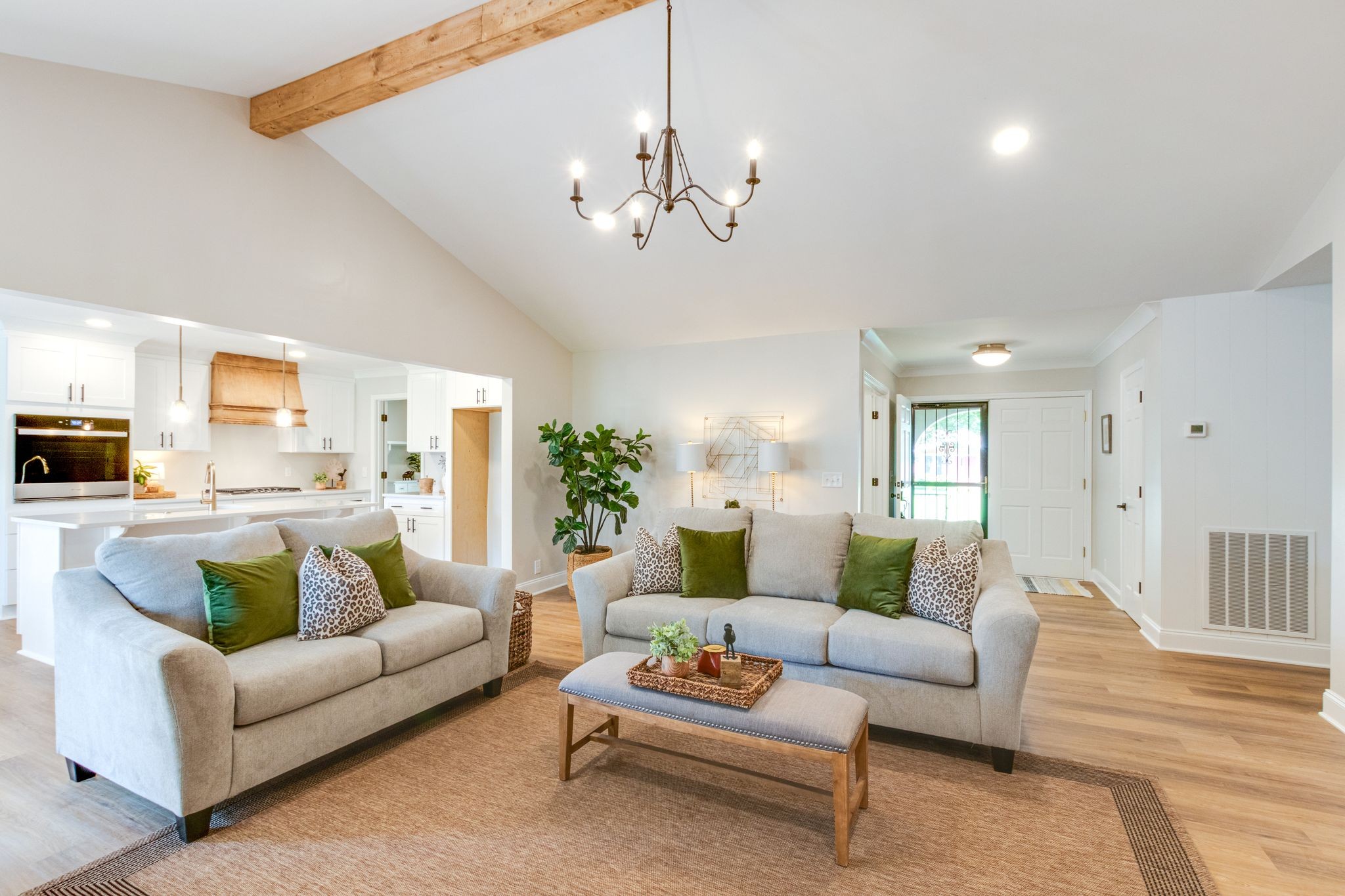 2302 Surrey Drive Murfreesboro, TN 37129 - Photo 6 of 26 a living room with furniture or chandelier and a wooden floor