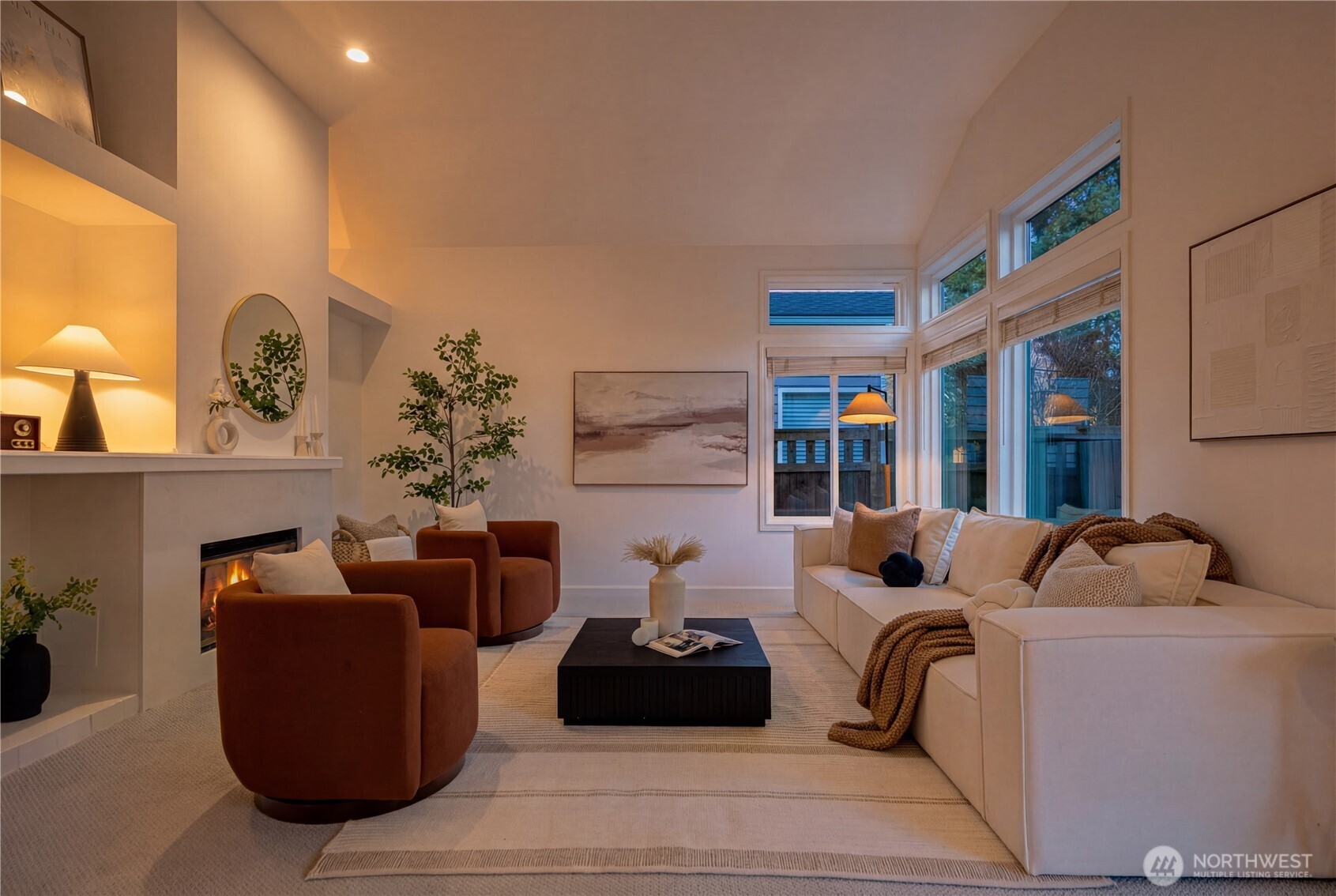 4016 243rd Place Southeast Issaquah, WA 98029 - Photo 29 of 35 a living room with furniture and a potted plant