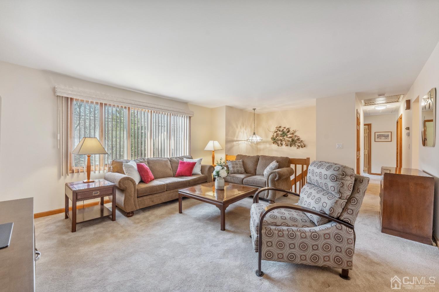 53 Bristol Road Piscataway, NJ 08854 - Photo 6 of 33 a living room with furniture and a large window