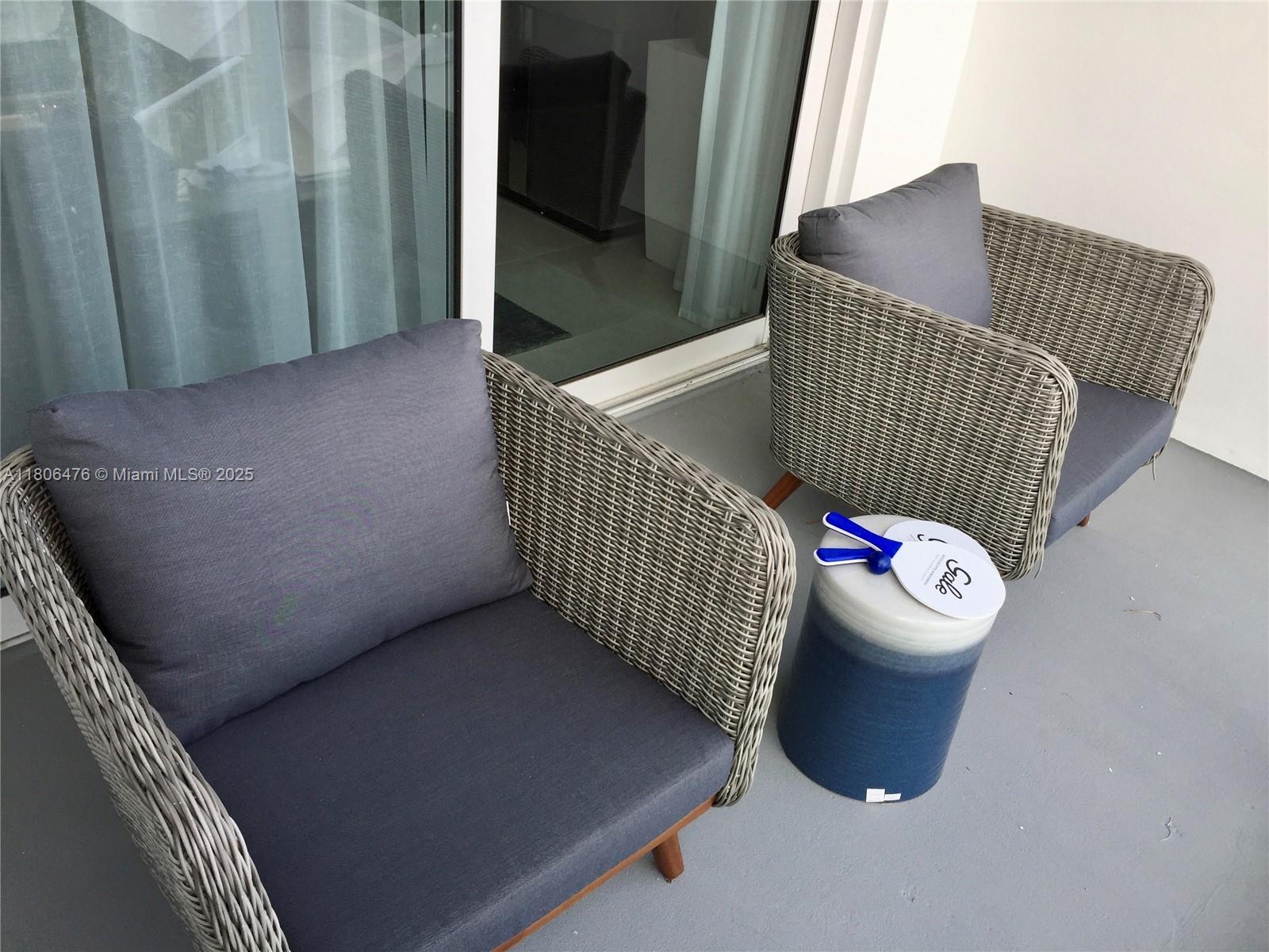 401 North Birch Road, Unit 505 Fort Lauderdale, FL 33304 - Photo 15 of 29 a view of an outdoor space and deck