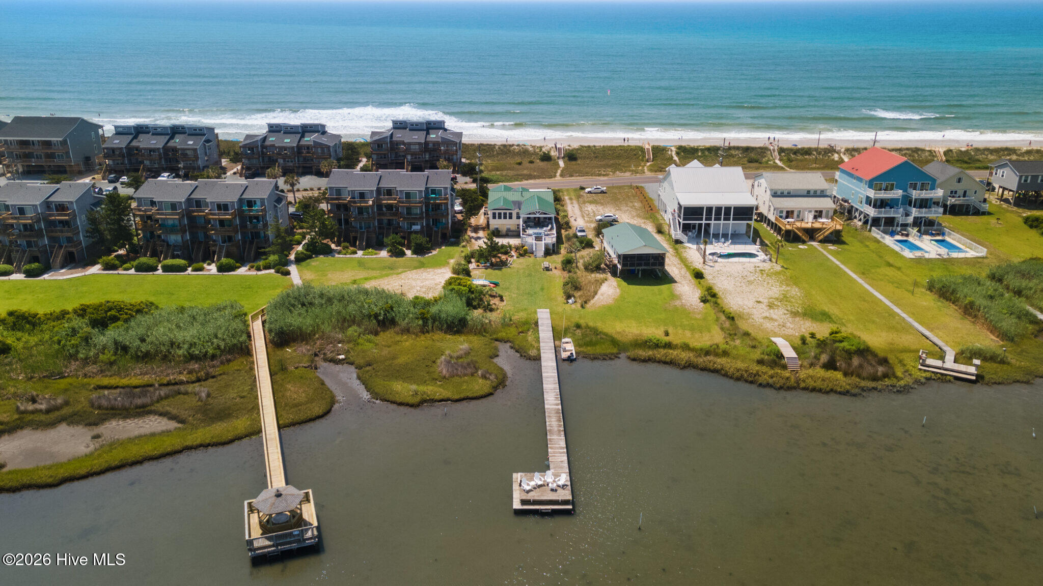 1763 New River Inlet Road North Topsail Beach, NC 28460 - Photo 33 of 106 Dock and Proerty 2