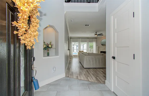 view of living room with furniture and window