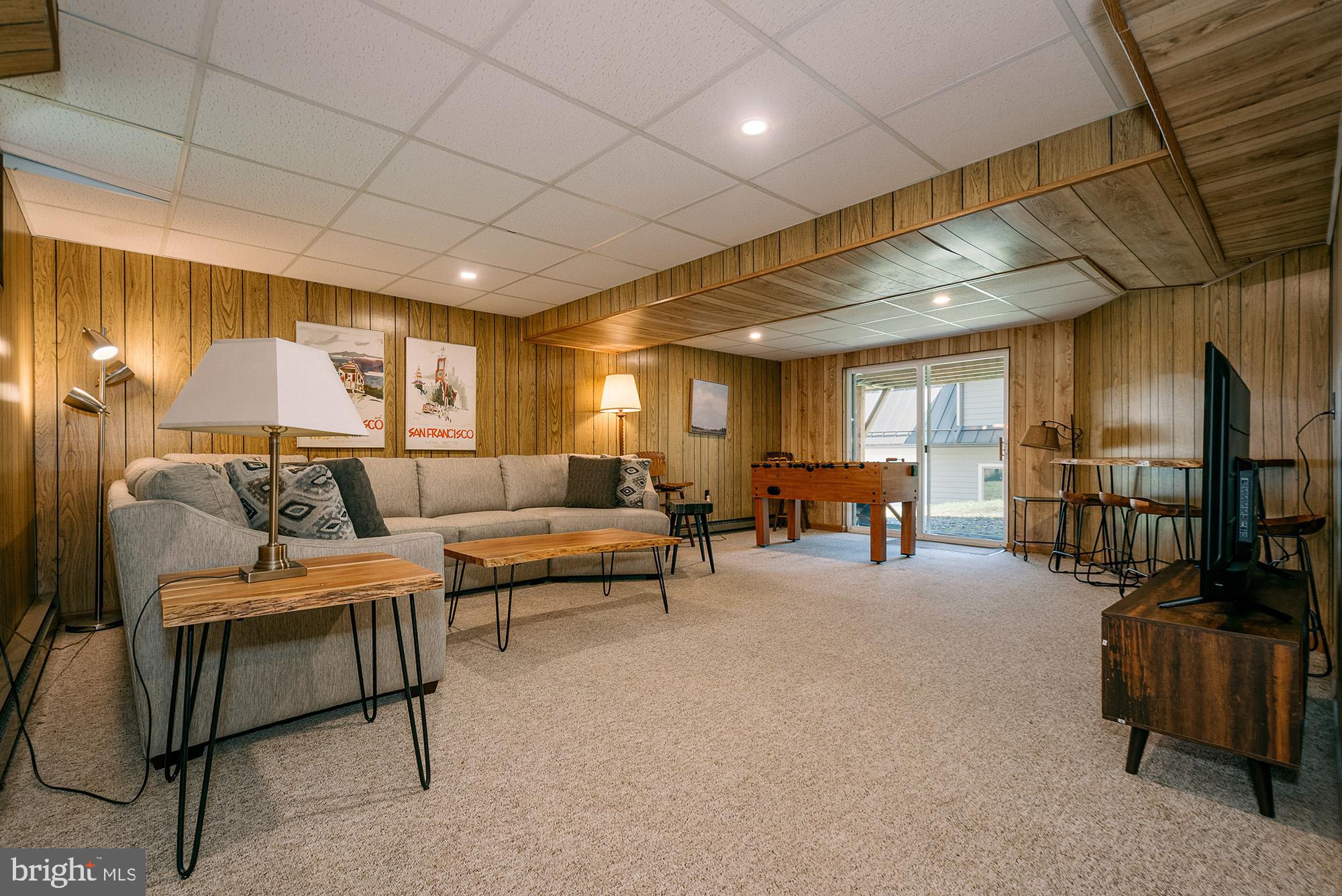 1723 Marsh Hill Road McHenry, MD 21541 - Photo 22 of 40 a living room with furniture and a flat screen tv