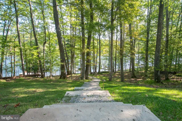 a house with trees in front of it