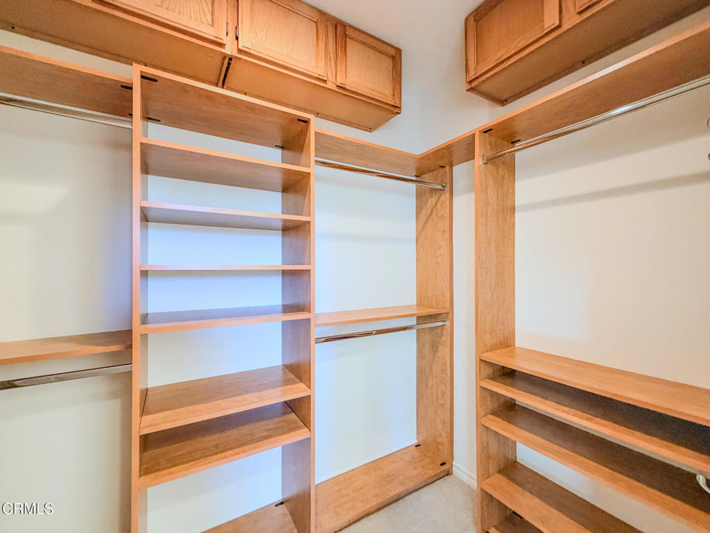 8262 Onyx Street Ventura, CA 93004 - Photo 21 of 33 a view of walk in closet with empty racks