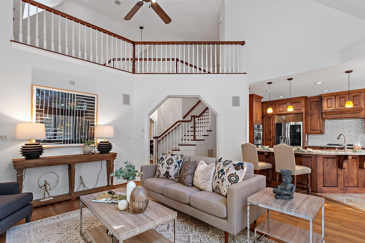 3808 White Chapel Way Raleigh, NC 27615 - Photo 24 of 46 Living room - Kitchen
