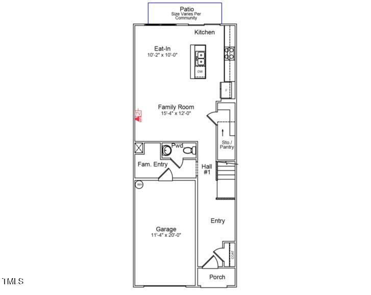140 Fideaux Boulevard, Unit 252 Raleigh, NC 27603 - Photo 15 of 16 GL 252 1st floor