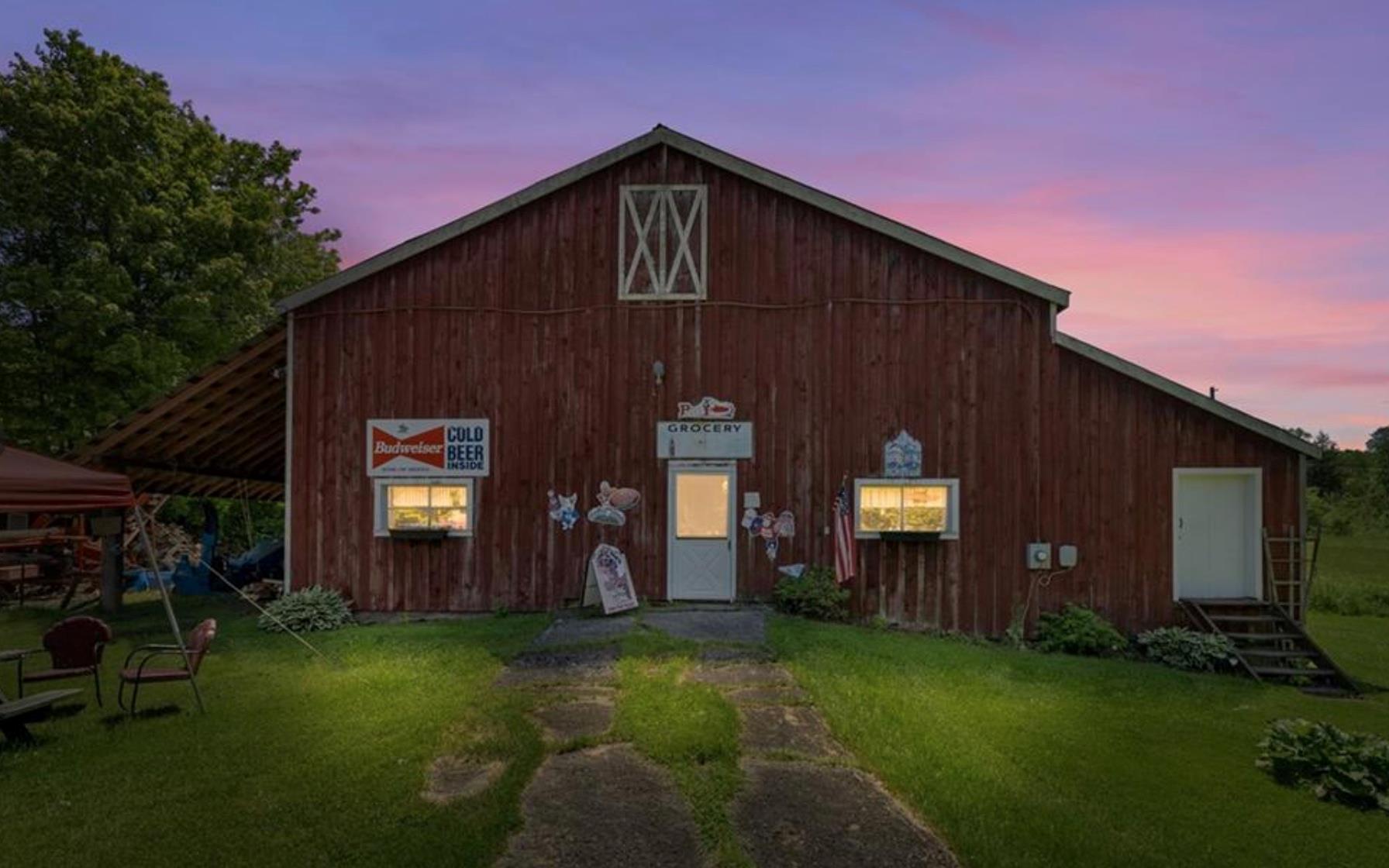 2018 Beaverkill Road Livingston Manor, NY 12758 - Photo 5 of 30 View of front of property featuring a lawn and a barn