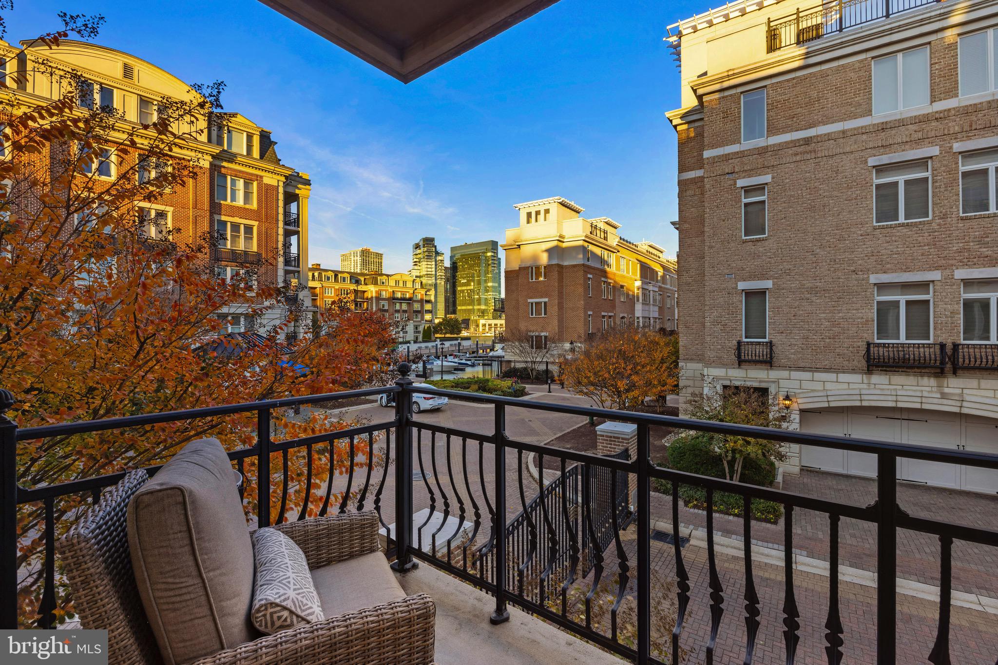 900 Valencia Court, Unit 188 Baltimore, MD 21230 - Photo 30 of 62 a view of a city from a balcony
