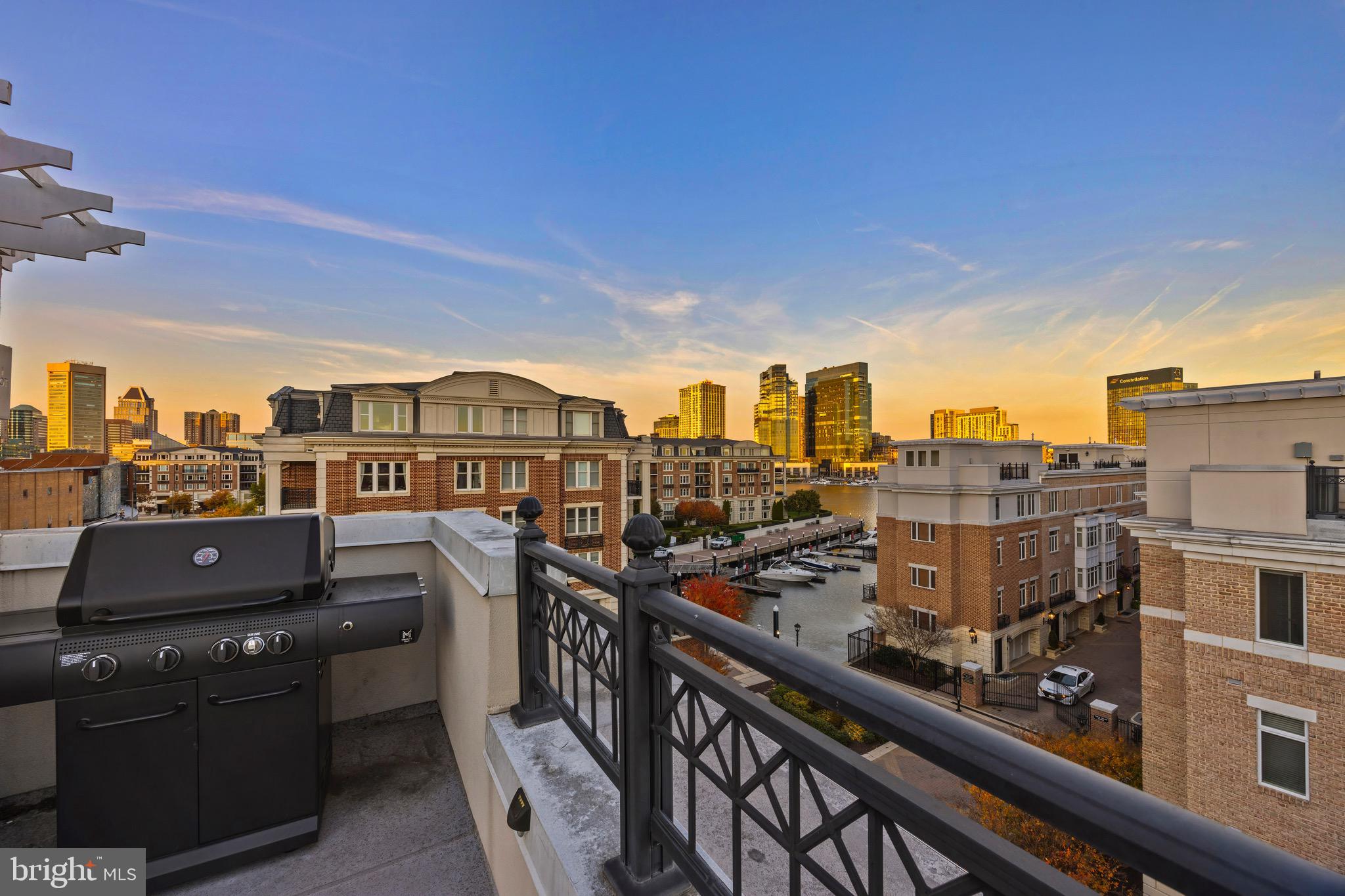 900 Valencia Court, Unit 188 Baltimore, MD 21230 - Photo 51 of 62 a view of a balcony with city view