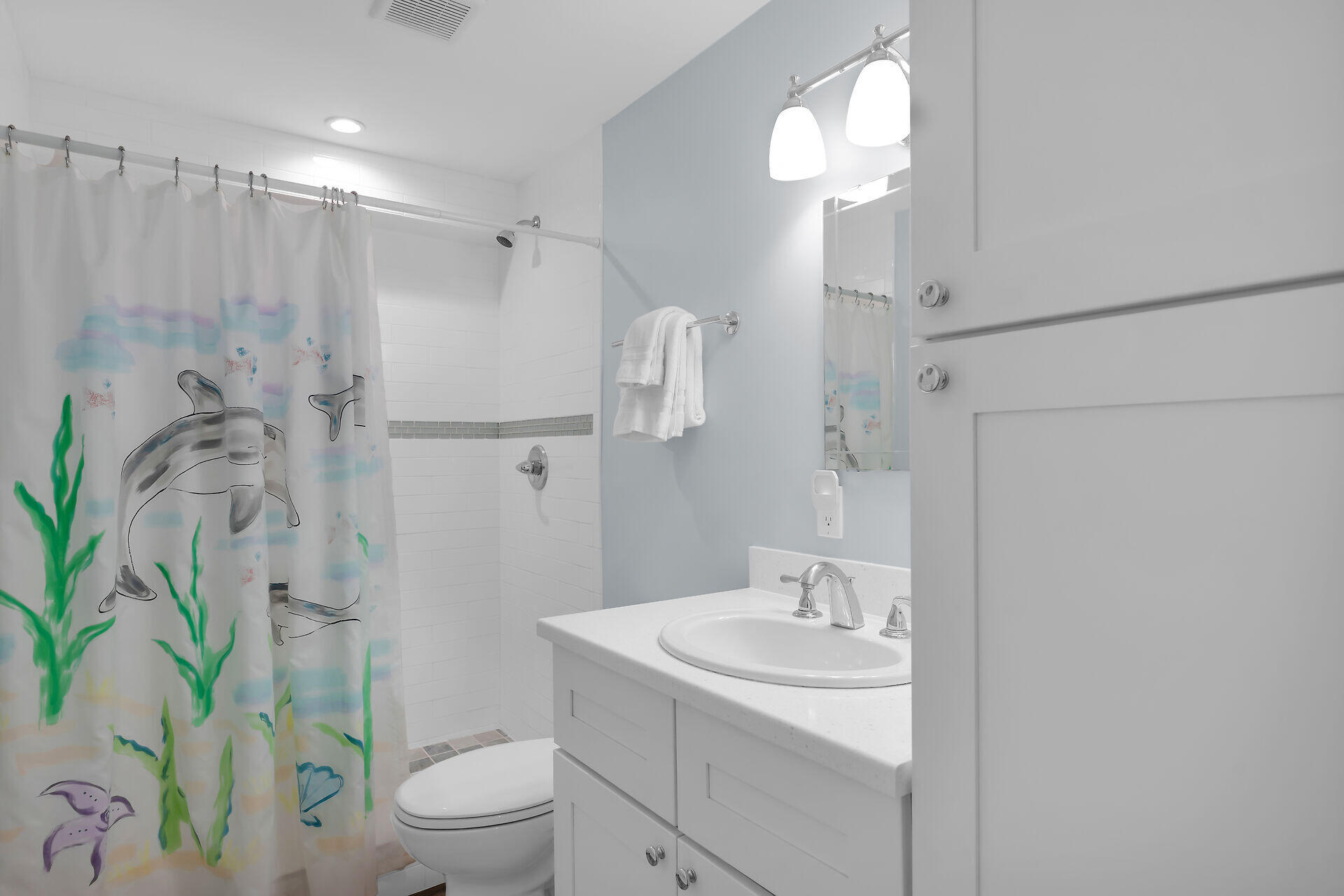 70 7th Street Key Colony Beach, FL 33051 - Photo 23 of 46 a bathroom with a sink toilet and shower