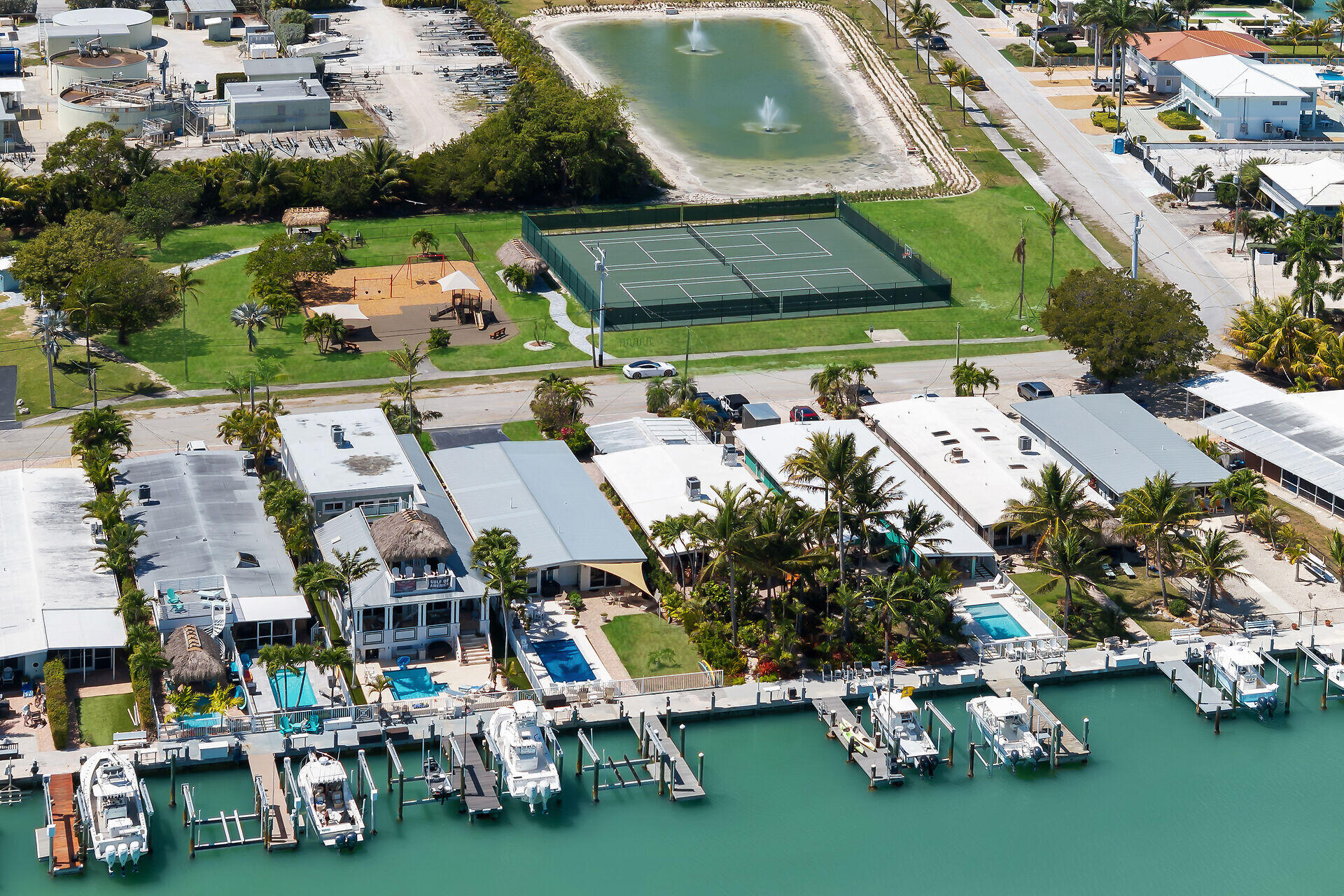 70 7th Street Key Colony Beach, FL 33051 - Photo 35 of 46 an aerial view of a houses with outdoor space