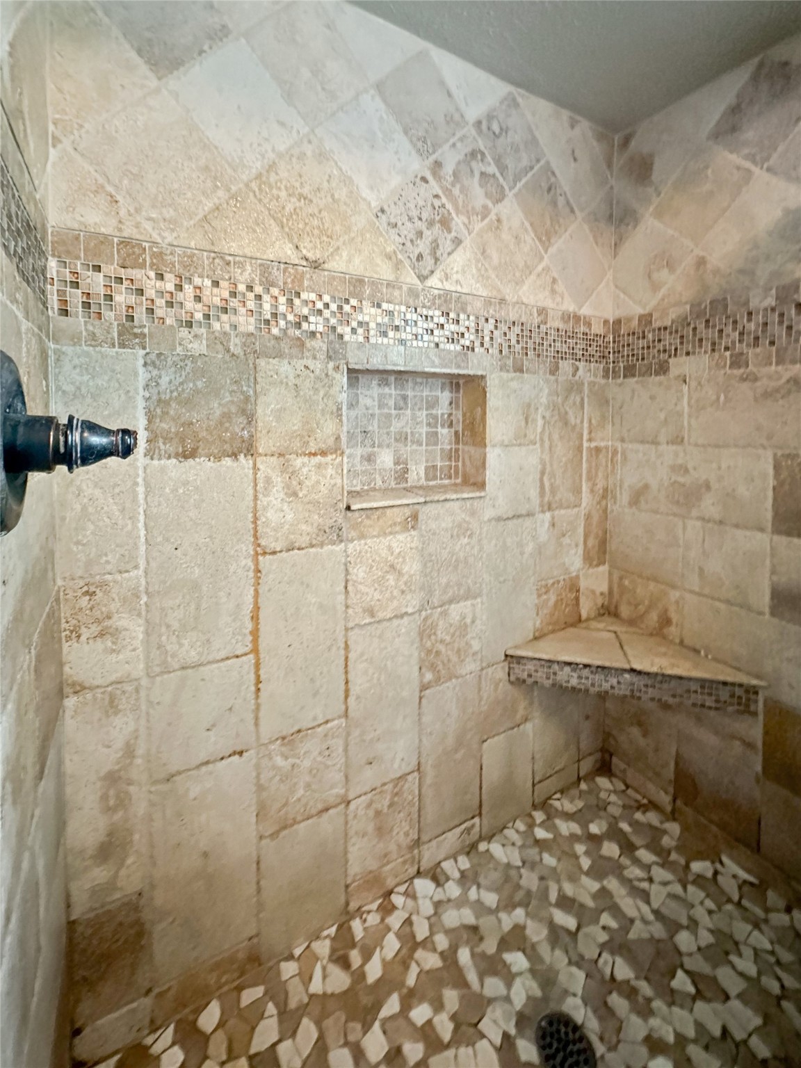 17407 Majestic Forest Drive Spring, TX 77379 - Photo 15 of 49 a bathroom with a toilet and a shower