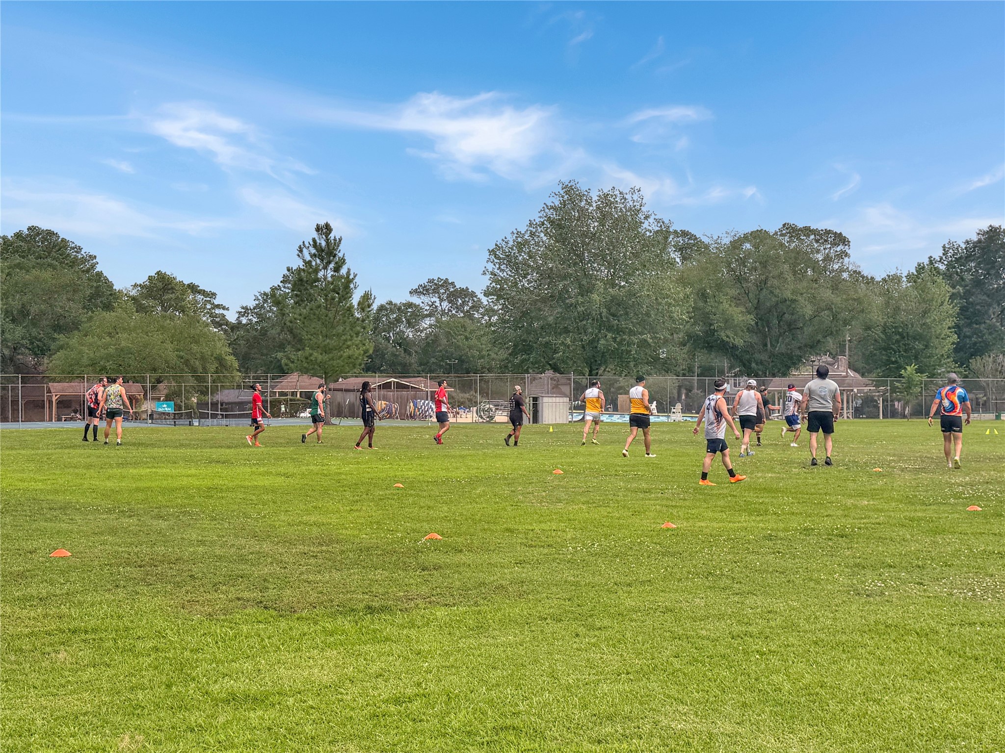 17407 Majestic Forest Drive Spring, TX 77379 - Photo 25 of 49 a group of people playing in a field