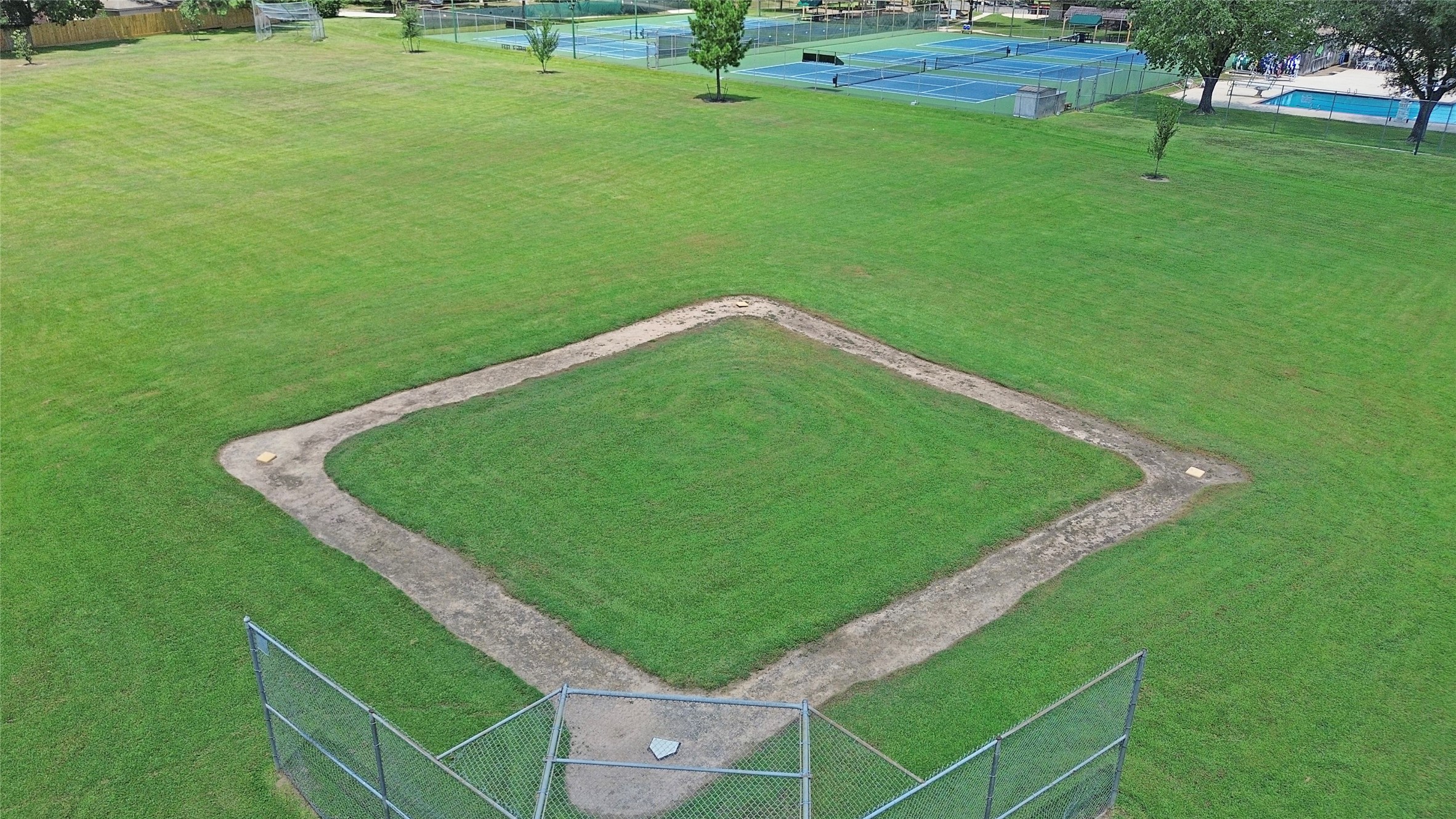 17407 Majestic Forest Drive Spring, TX 77379 - Photo 26 of 49 a view of a field with sitting area
