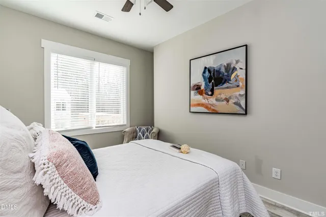 a view of a hallway with washer and dryer