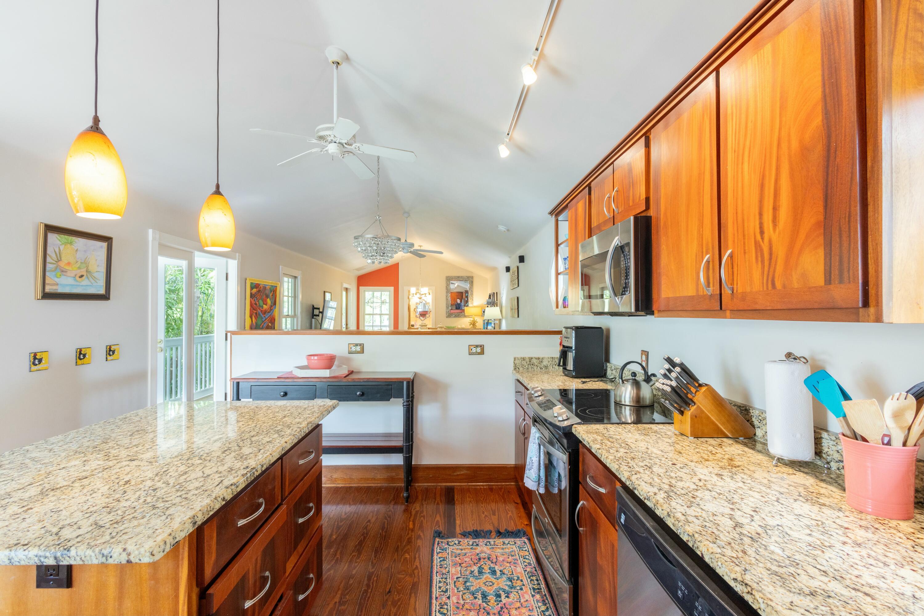 1033 Catherine Street Key West, FL 33040 - Photo 26 of 39 a kitchen with granite countertop lots of counter top space