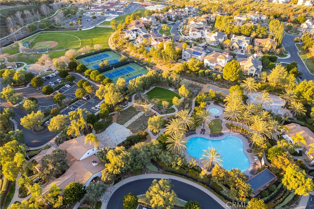 6 Shepherd Court Ladera Ranch, CA 92694 - Photo 65 of 68 an aerial view of residential houses with outdoor space