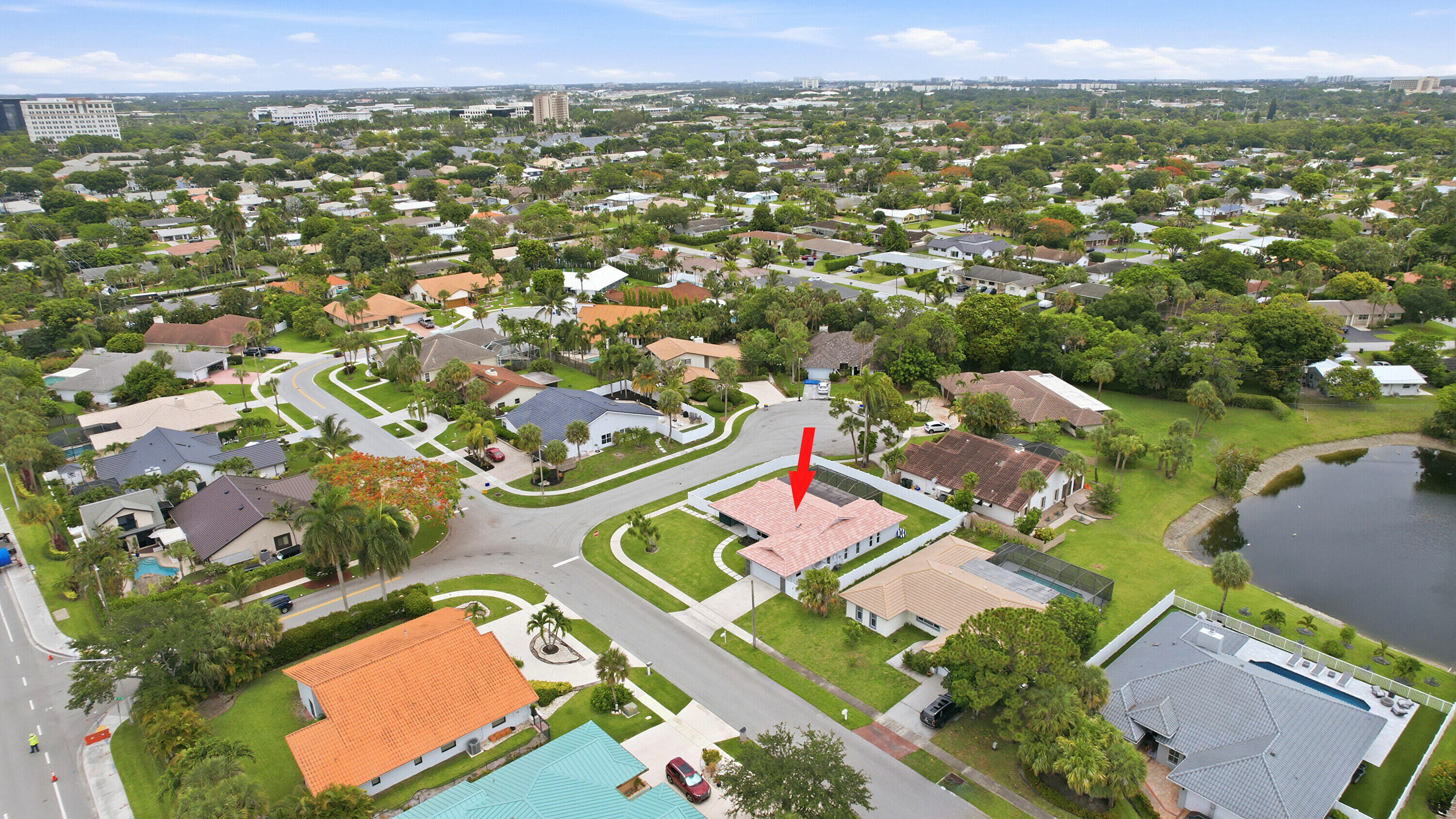398 Northwest 22nd Avenue Boca Raton, FL 33486 - Photo 51 of 64 Aerial Neighborhood View