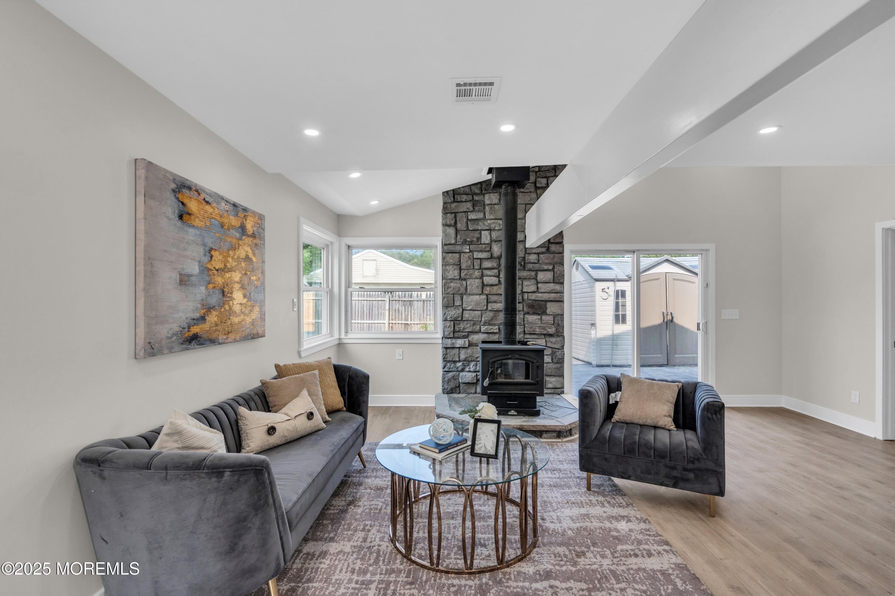 882 Radio Road Little Egg Harbor, NJ 08087 - Photo 7 of 24 a living room with furniture and a large window