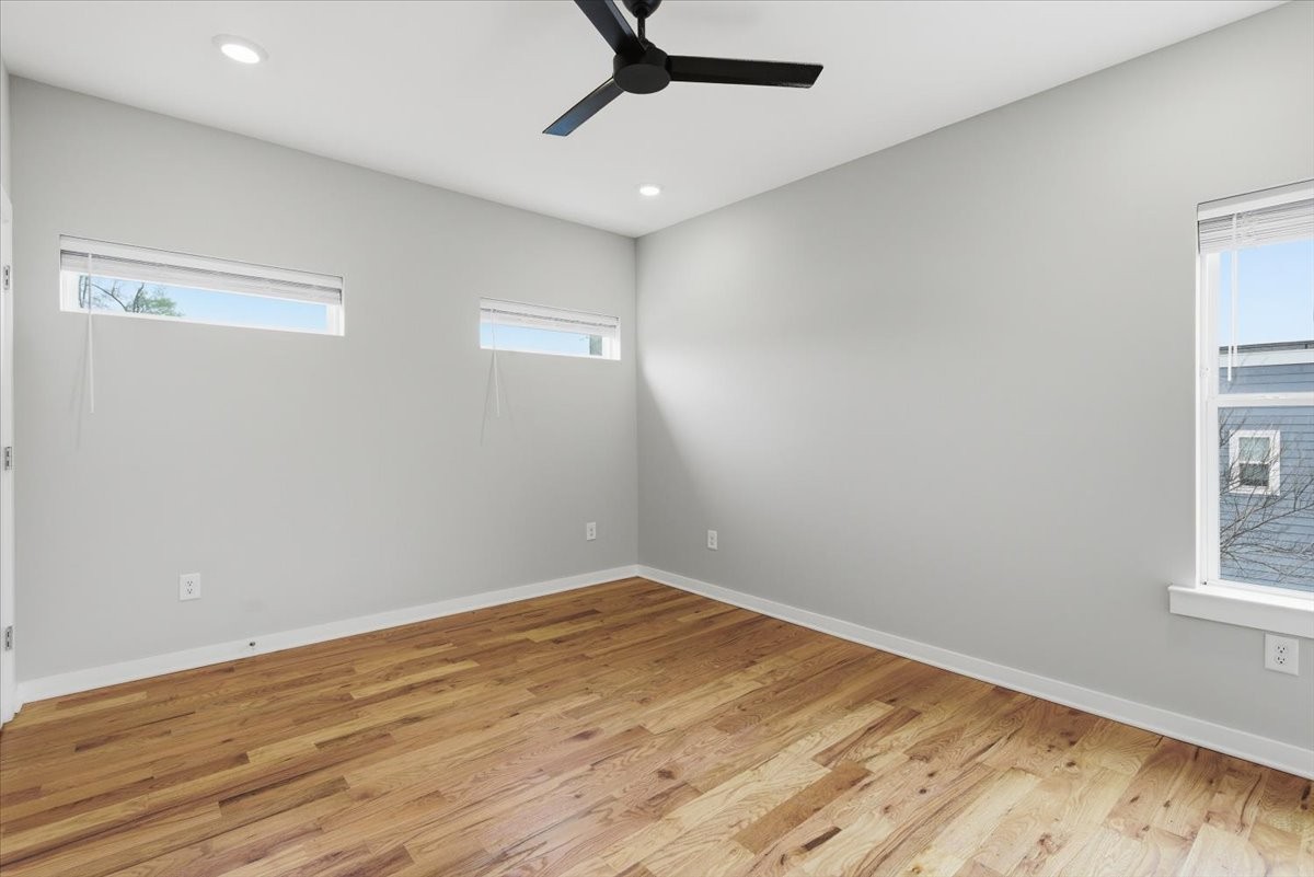 109 A Duke Street Nashville, TN 37207 - Photo 12 of 21 wooden floor in an empty room with a window