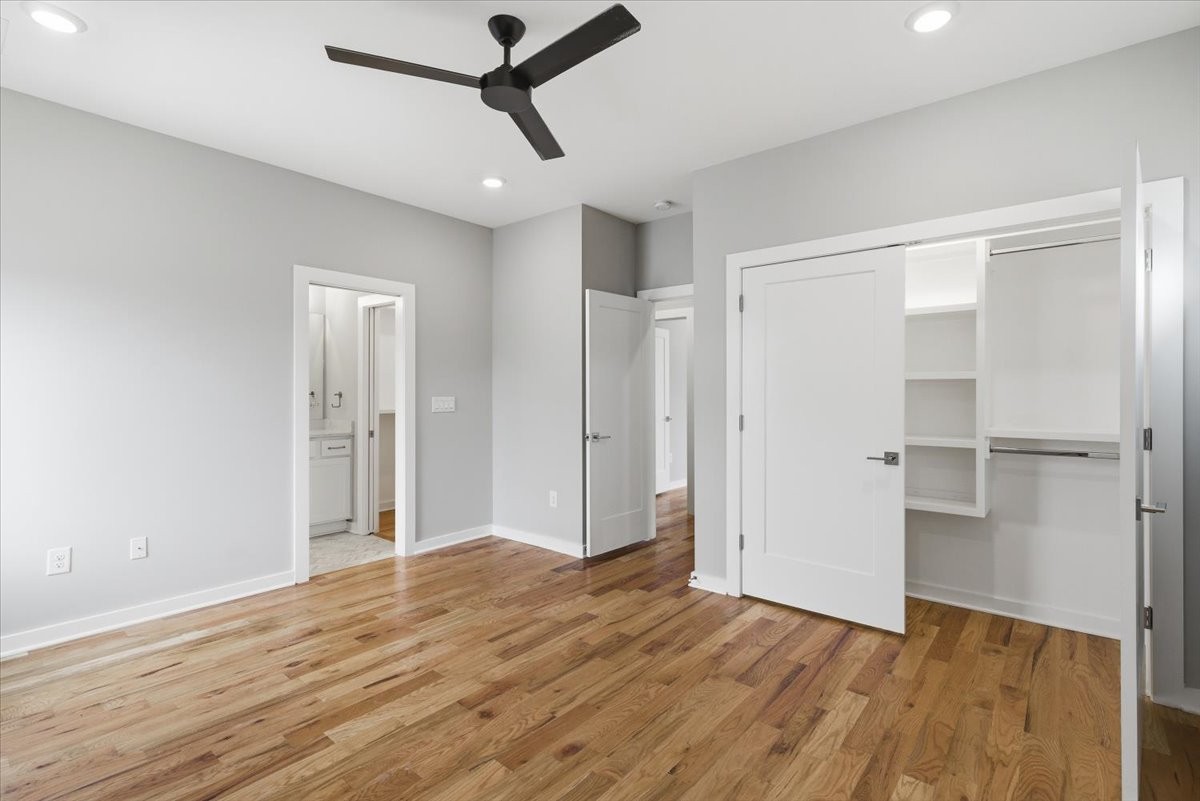 109 A Duke Street Nashville, TN 37207 - Photo 13 of 21 a view of empty room with wooden floor and fan
