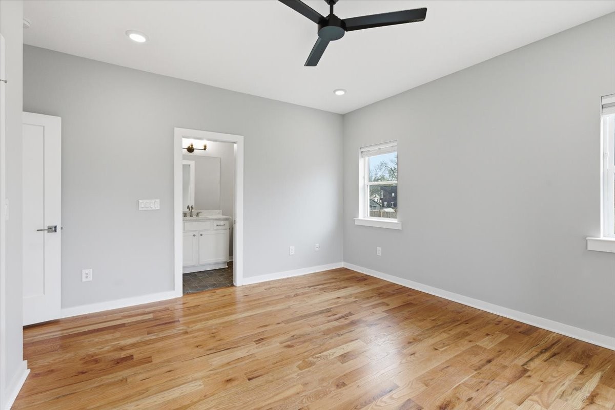 109 A Duke Street Nashville, TN 37207 - Photo 17 of 21 a view of a room with wooden floor and white walls