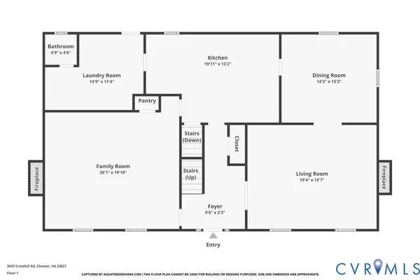 $529,000 | 3923 Cresthill Road, Chester, VA 23831