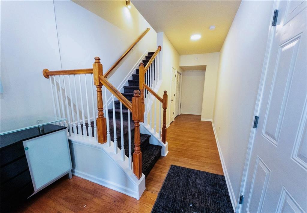 3658 Utoy Drive Southwest Atlanta, GA 30331 - Photo 5 of 28 a view of entryway and hall with wooden floor
