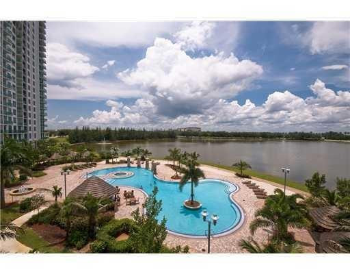 2681 North Flamingo Road, Unit 504 Sunrise, FL 33323 - Photo 8 of 13 a view of a lake with houses