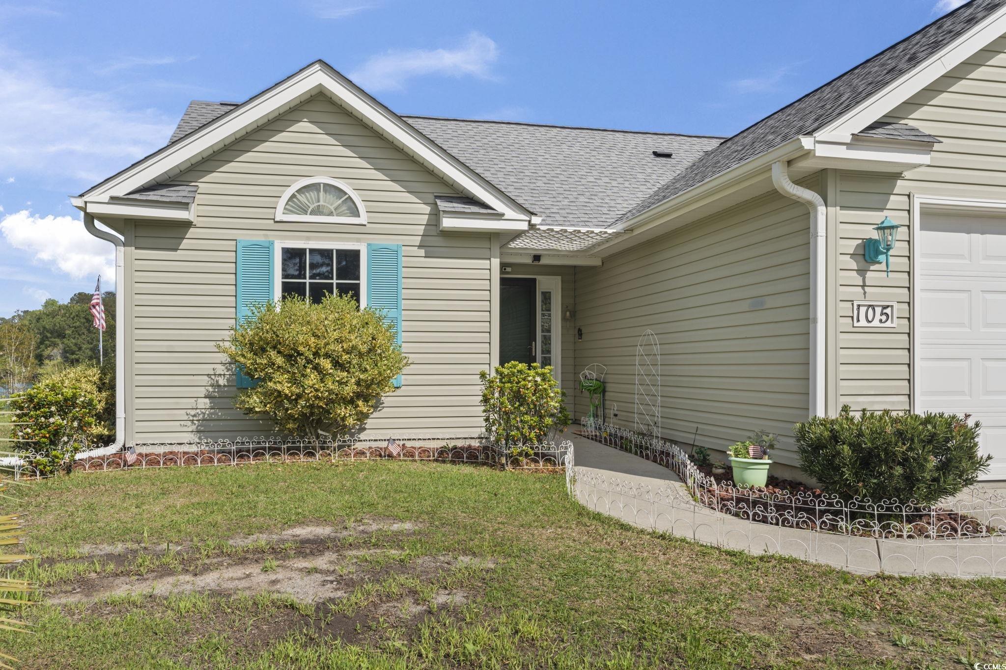 105 Windsor Springs Road Conway, SC 29527 - Photo 2 of 35 Single story home featuring an attached garage, ro