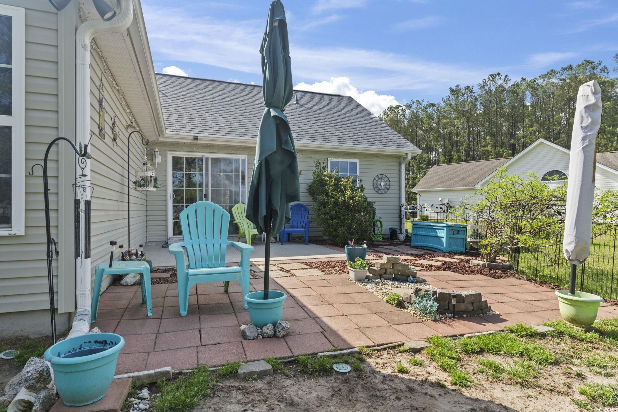105 Windsor Springs Road Conway, SC 29527 - Photo 22 of 35 Rear view of property featuring a patio area and a