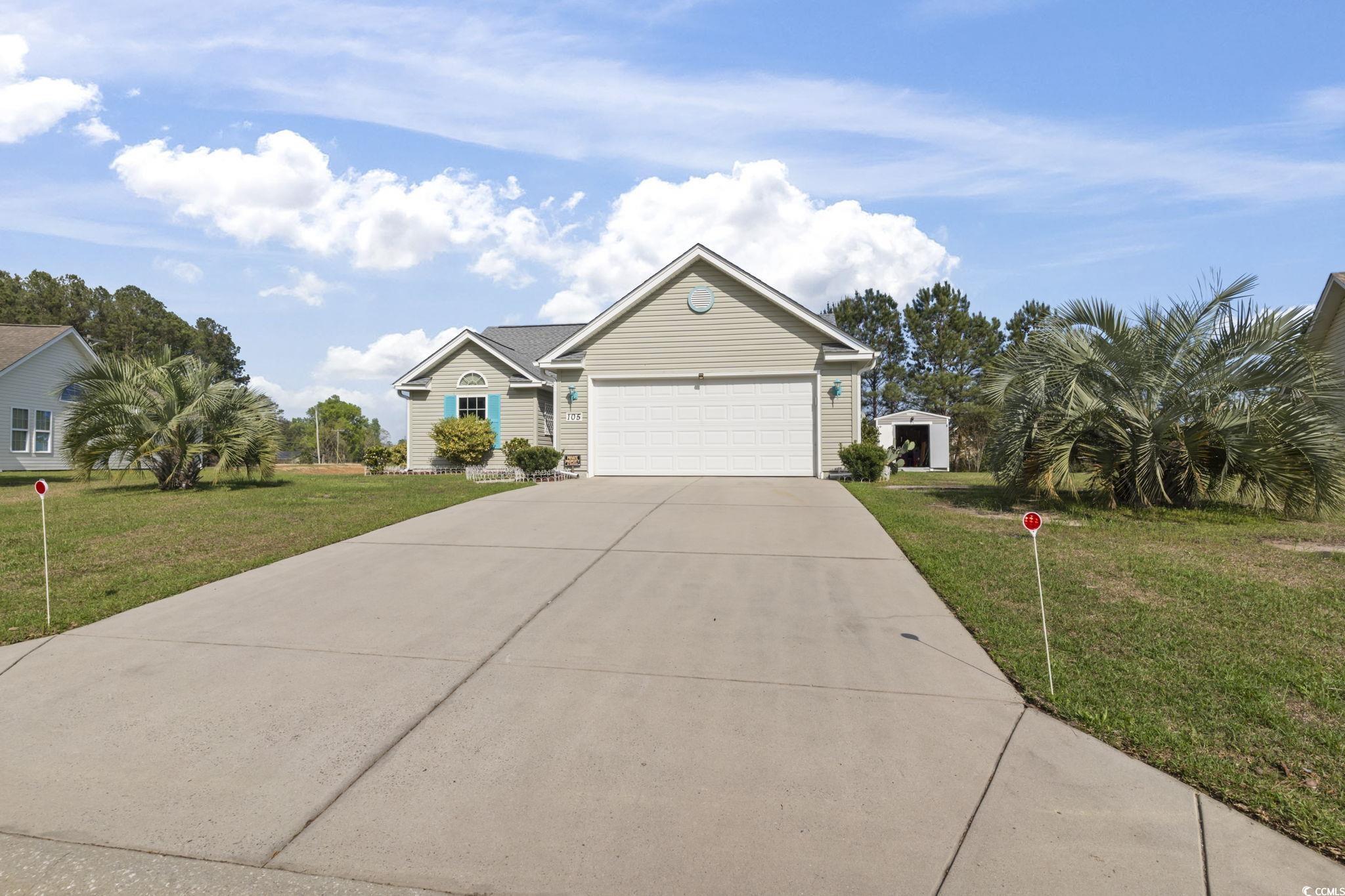 105 Windsor Springs Road Conway, SC 29527 - Photo 31 of 35 View of front facade featuring concrete driveway,
