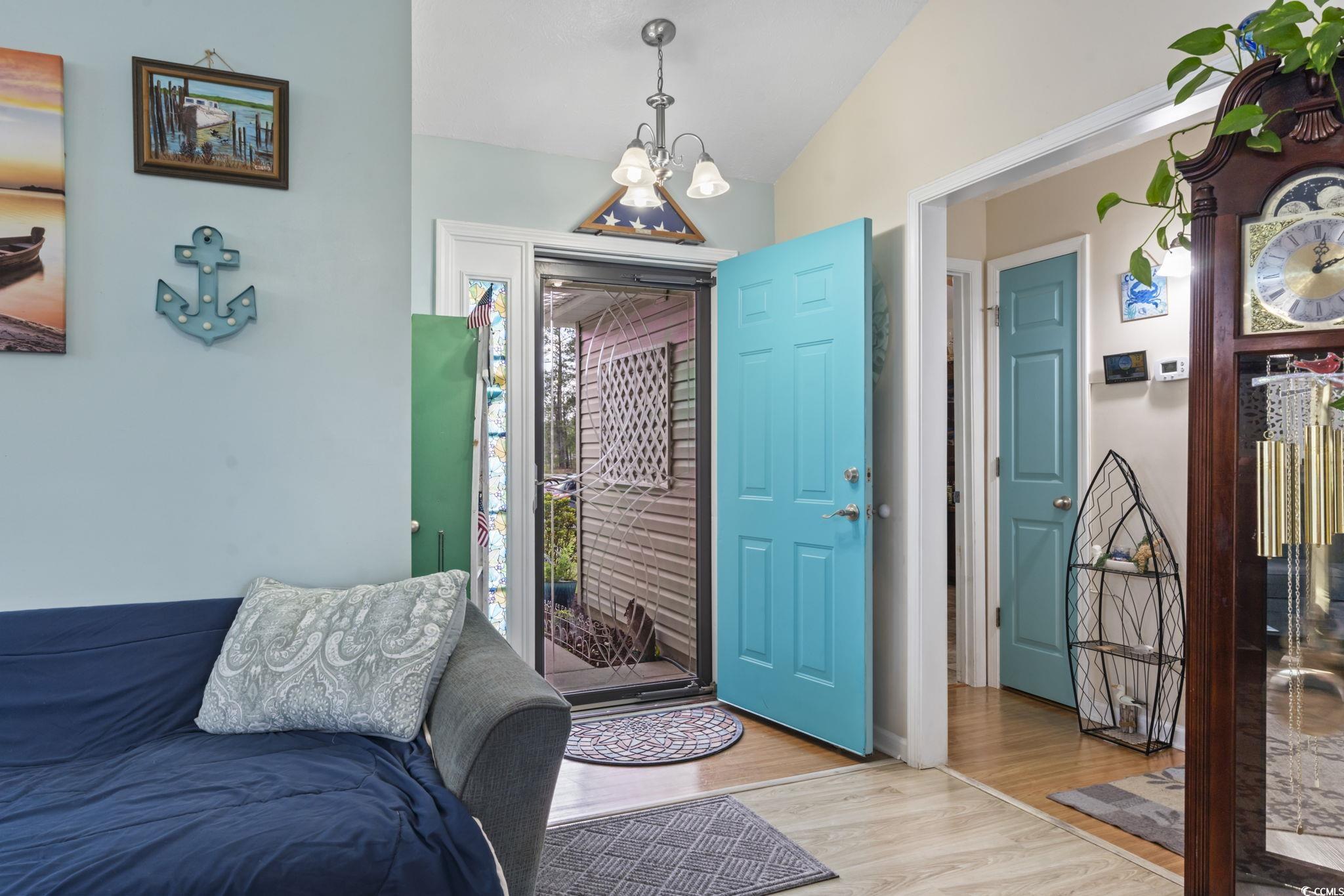 105 Windsor Springs Road Conway, SC 29527 - Photo 4 of 35 Entryway featuring wood finished floors