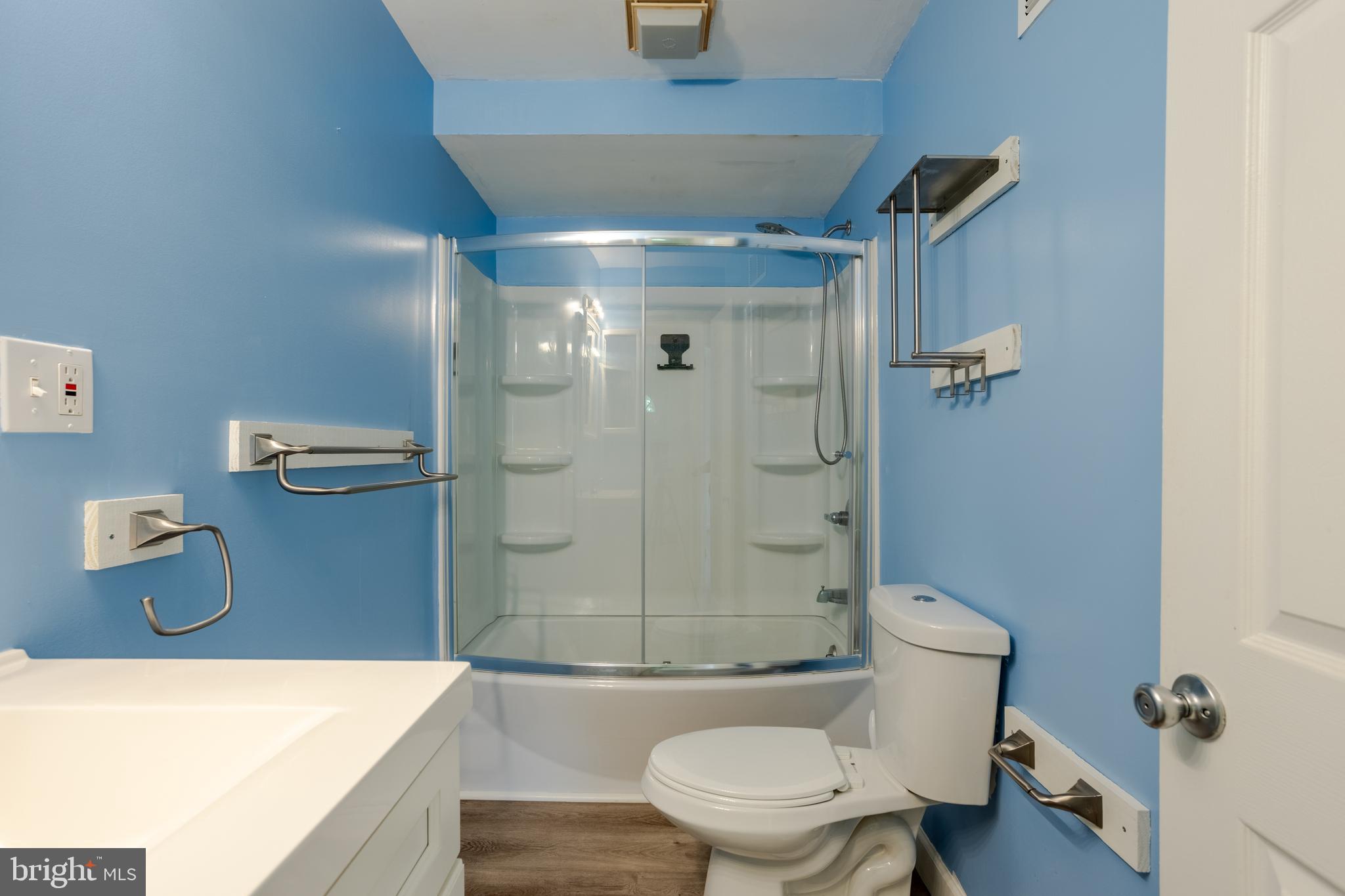 3612 Churchville Road Aberdeen, MD 21001 - Photo 19 of 49 a bathroom with a toilet and a shower
