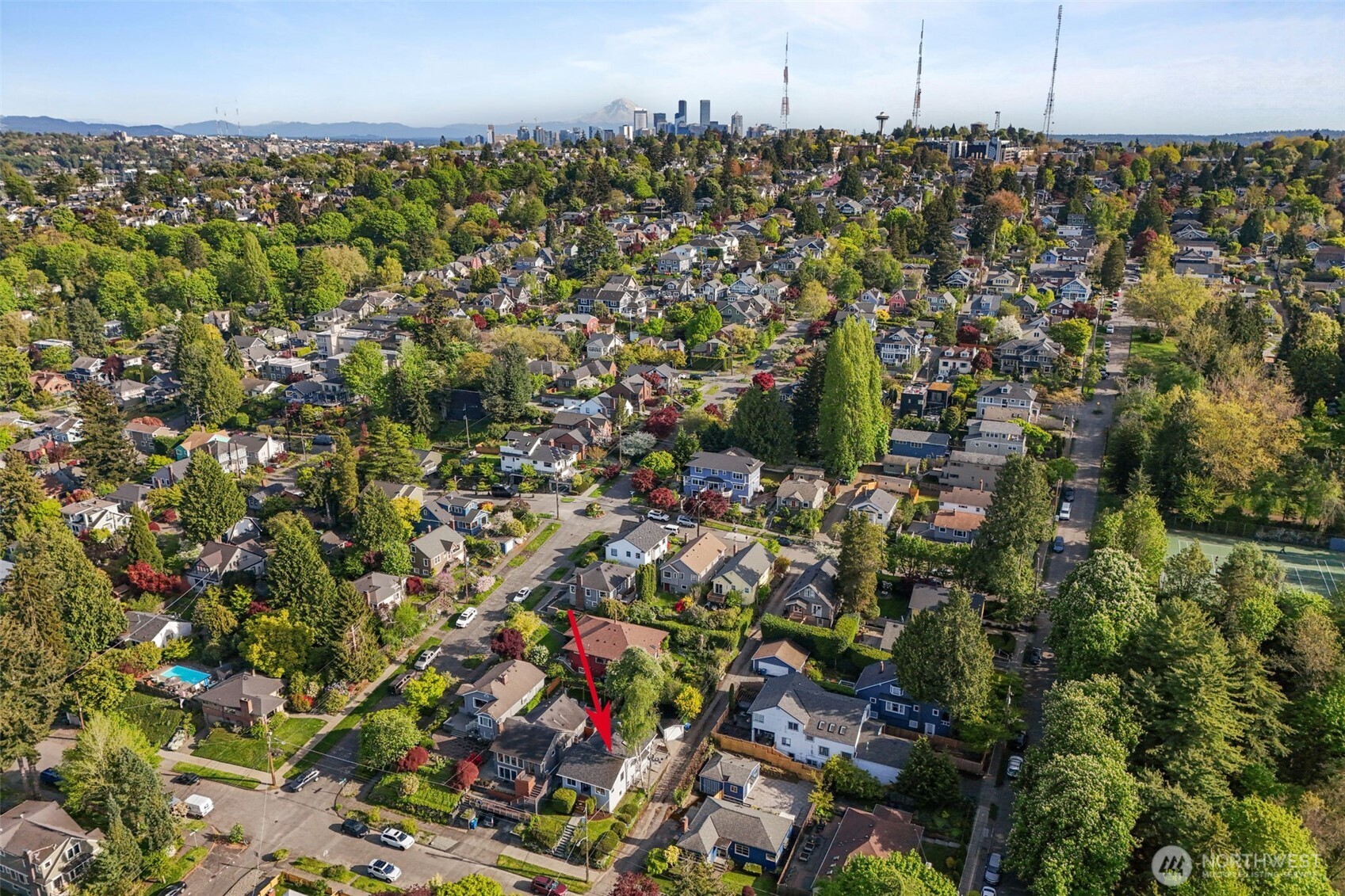 11 West Fulton Street Seattle, WA 98119 - Photo 36 of 40 an aerial view of multiple house
