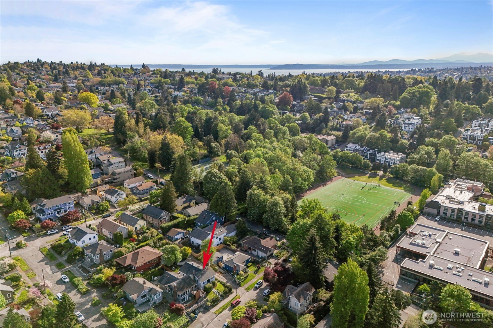 11 West Fulton Street Seattle, WA 98119 - Photo 37 of 40 an aerial view of multiple house
