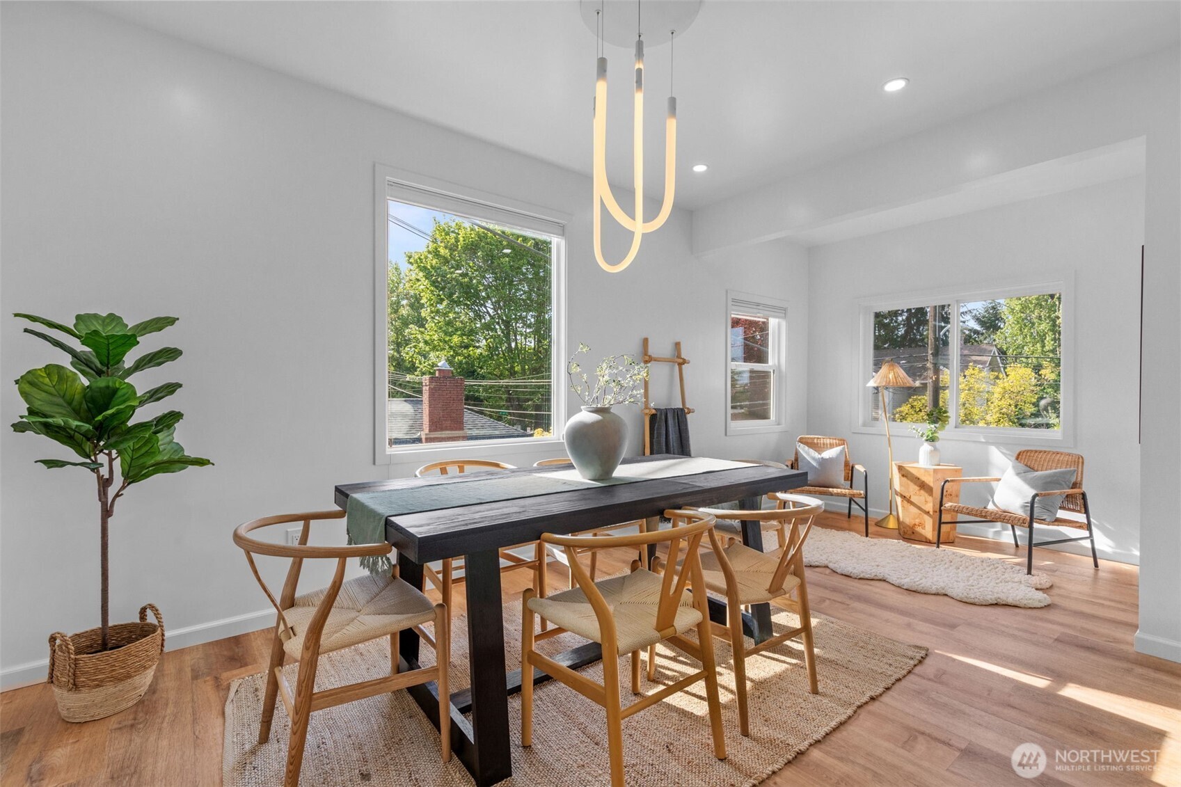 11 West Fulton Street Seattle, WA 98119 - Photo 9 of 40 a view of a dining room with furniture window and outside view