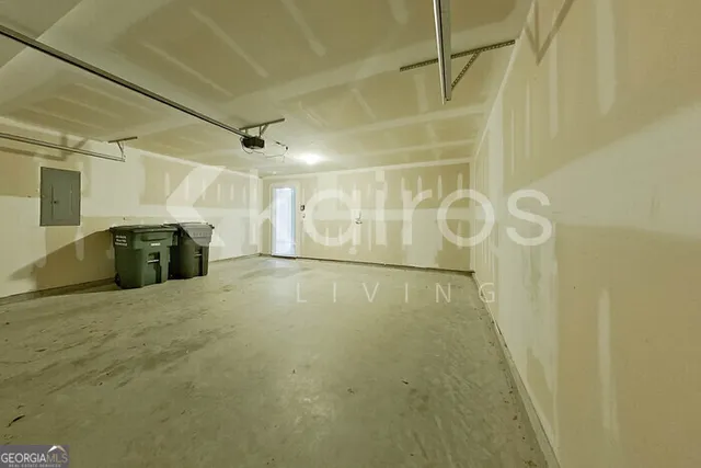 a view of a storage & utility room with a sink