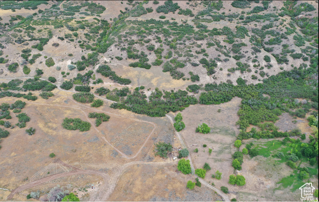 550 North 2000th Street East Mapleton, UT 84664 - Photo 11 of 16 Aerial overview of property's location with a desert landscape and rural landscape