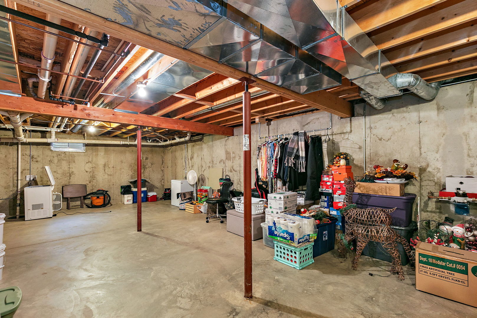 201 West Hardanger Gate Lee, IL 60530 - Photo 21 of 37 a view of a storage room with a lot of stuff