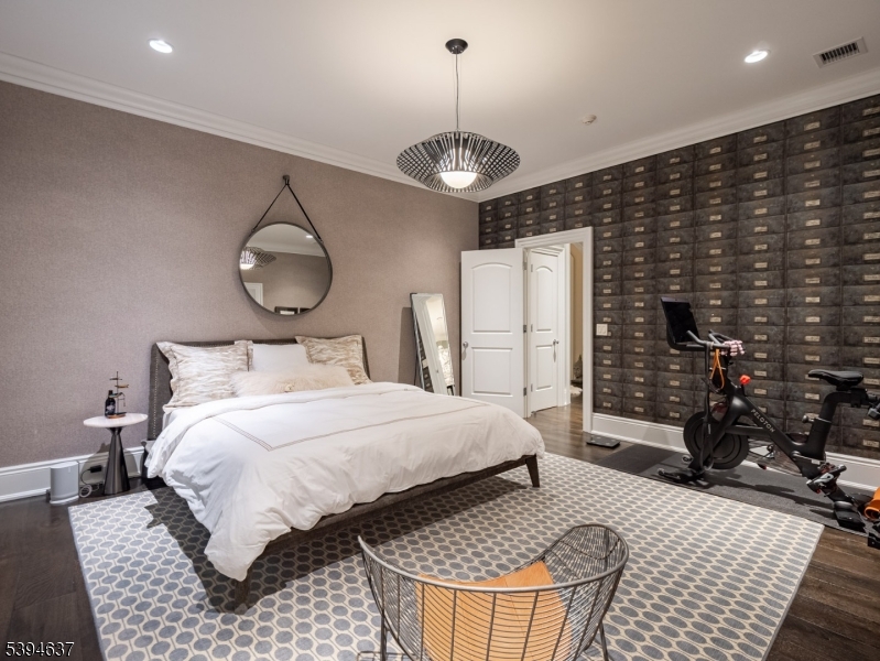 7 Stokes Farm Road Old Tappan, NJ 07675 - Photo 21 of 43 a bedroom with bed and wooden floor