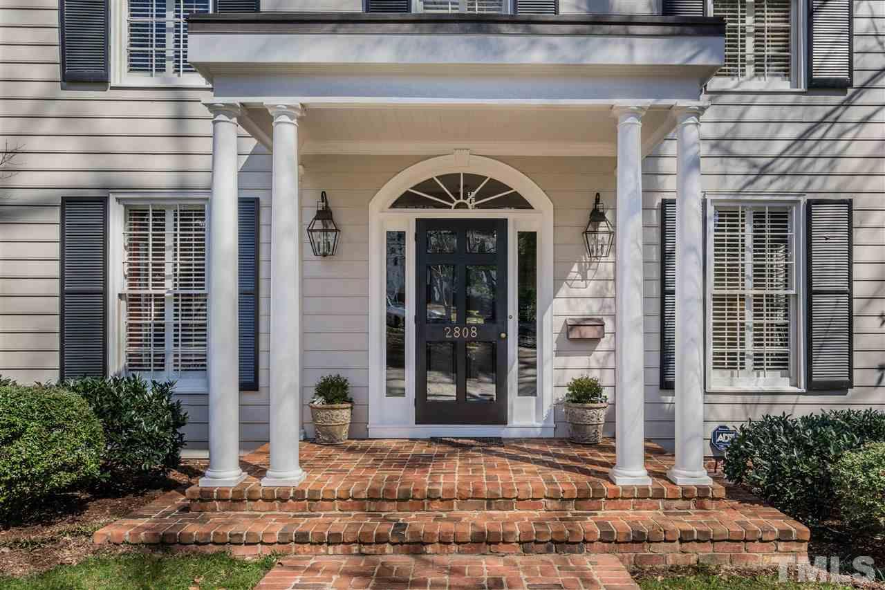 2808 Royster Street Raleigh, NC 27608 - Photo 2 of 25 a front view of a house with garden