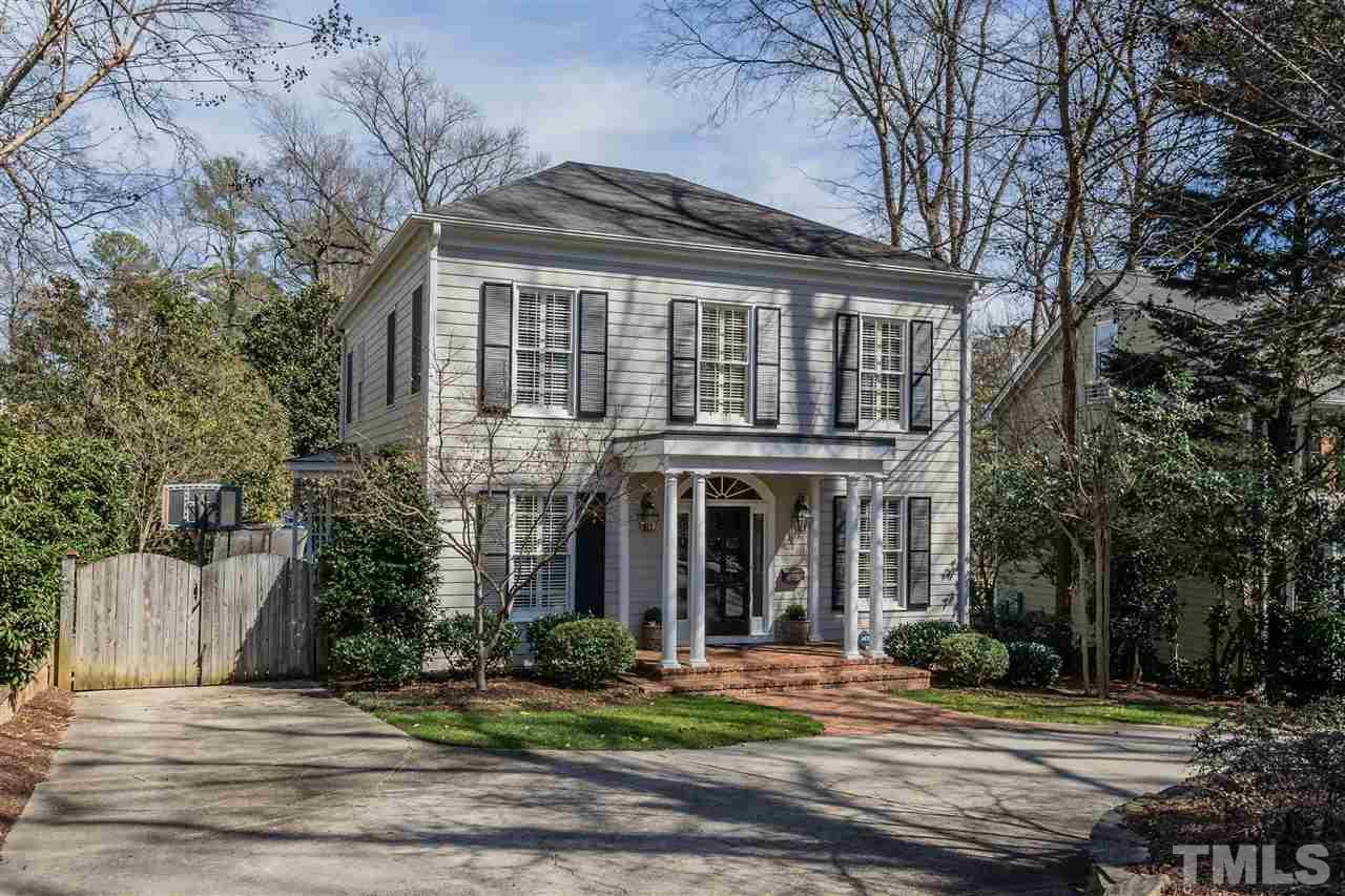 2808 Royster Street Raleigh, NC 27608 - Photo 25 of 25 a front view of a house with garden