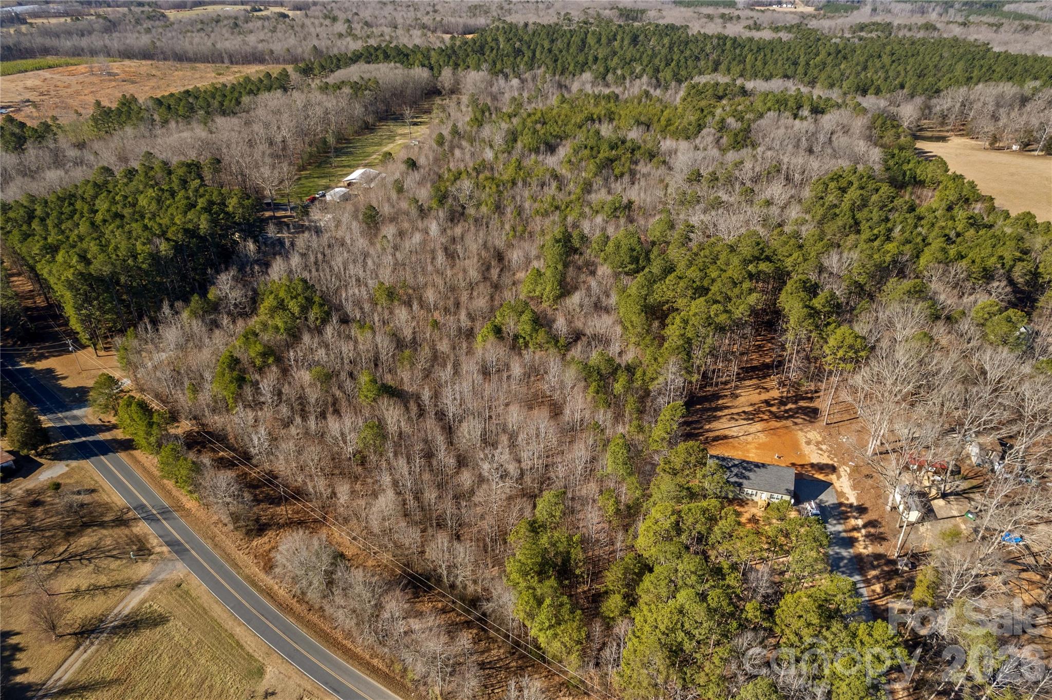 0 Morgan Road Gold Hill, NC 28071 - Photo 7 of 21 a view of a yard with wooden fence