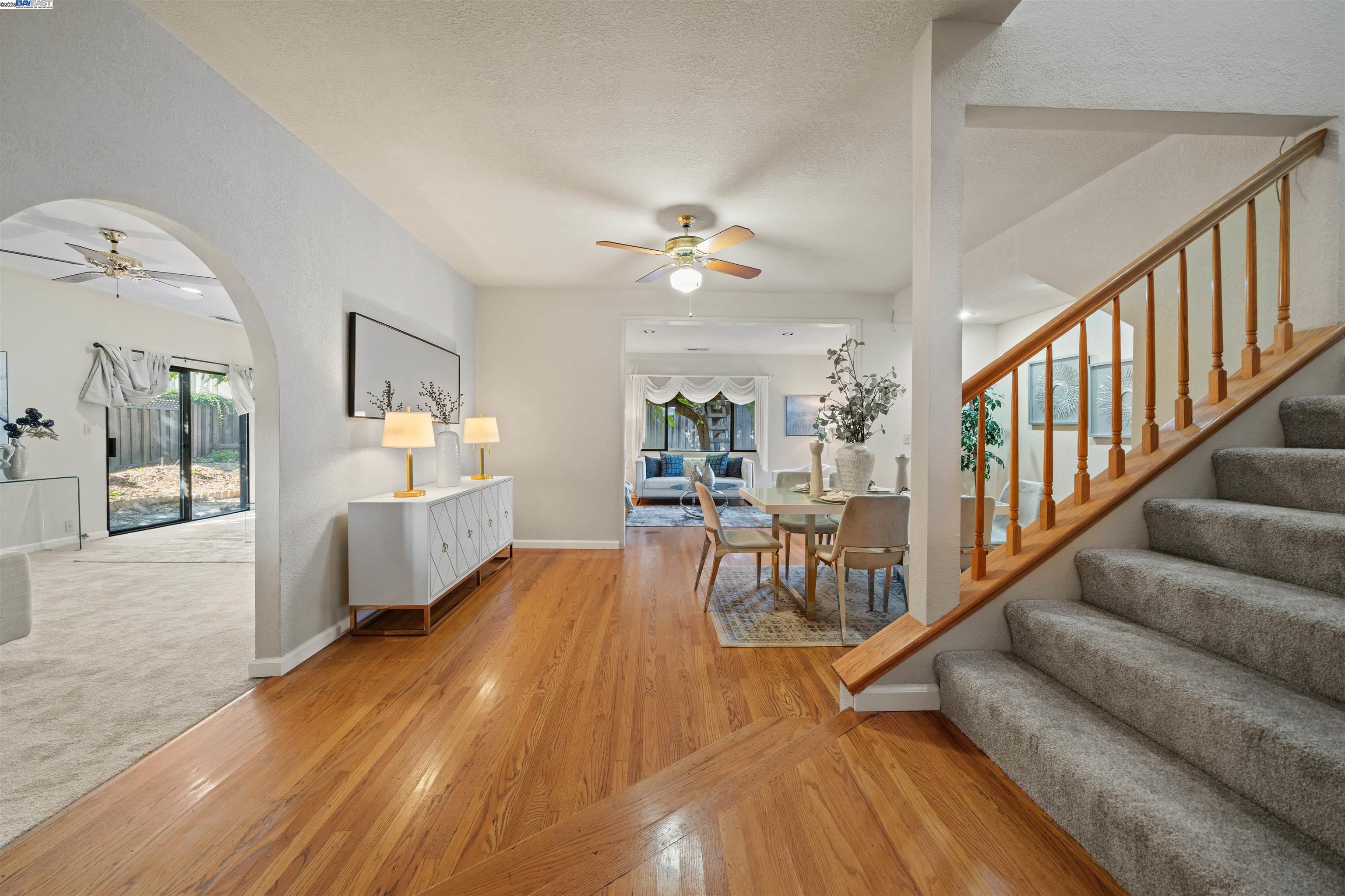 3393 Sutton Loop Fremont, CA 94536 - Photo 3 of 47 a view of a living room and dining room